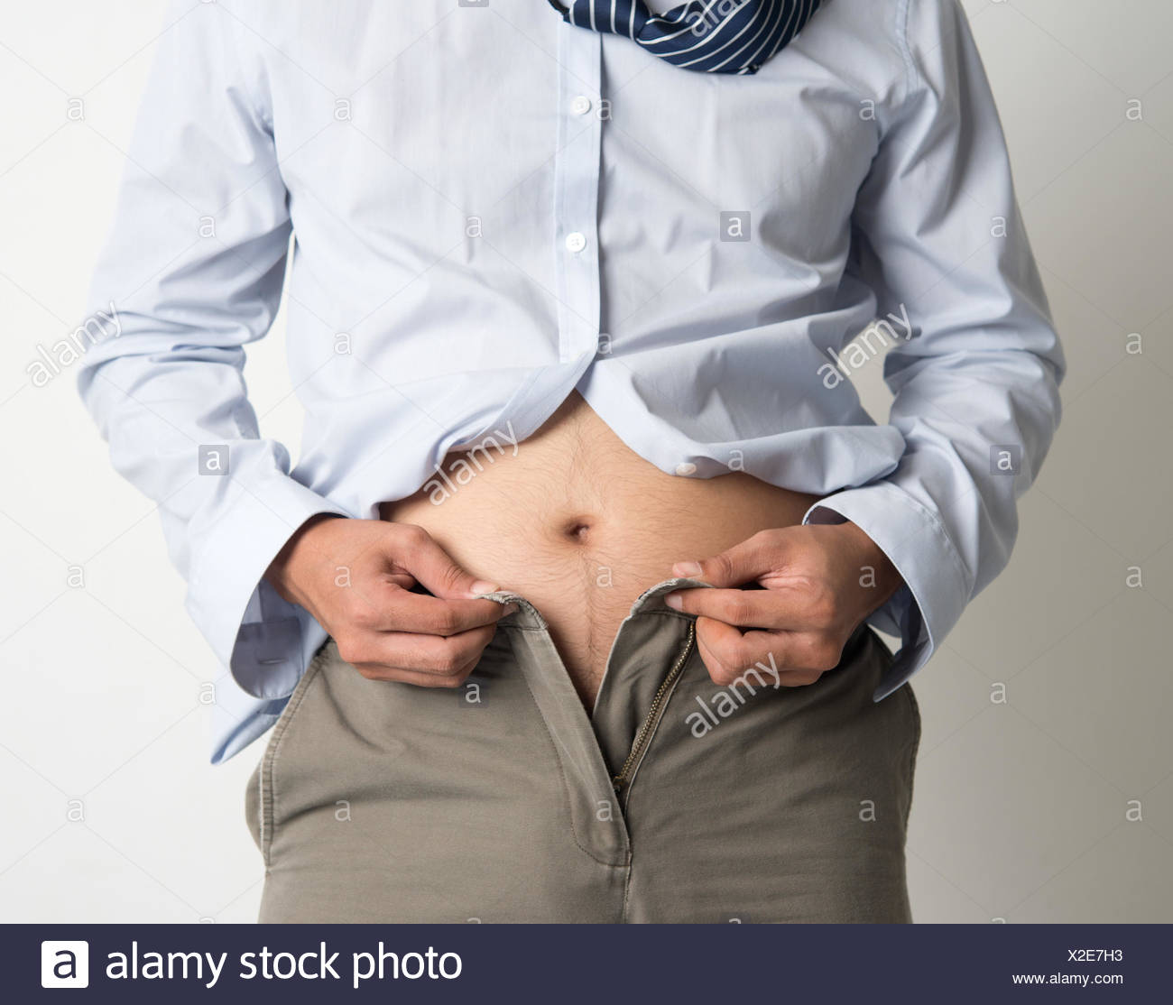 Man Pants Belly Stock Photos & Man Pants Belly Stock Images Alamy