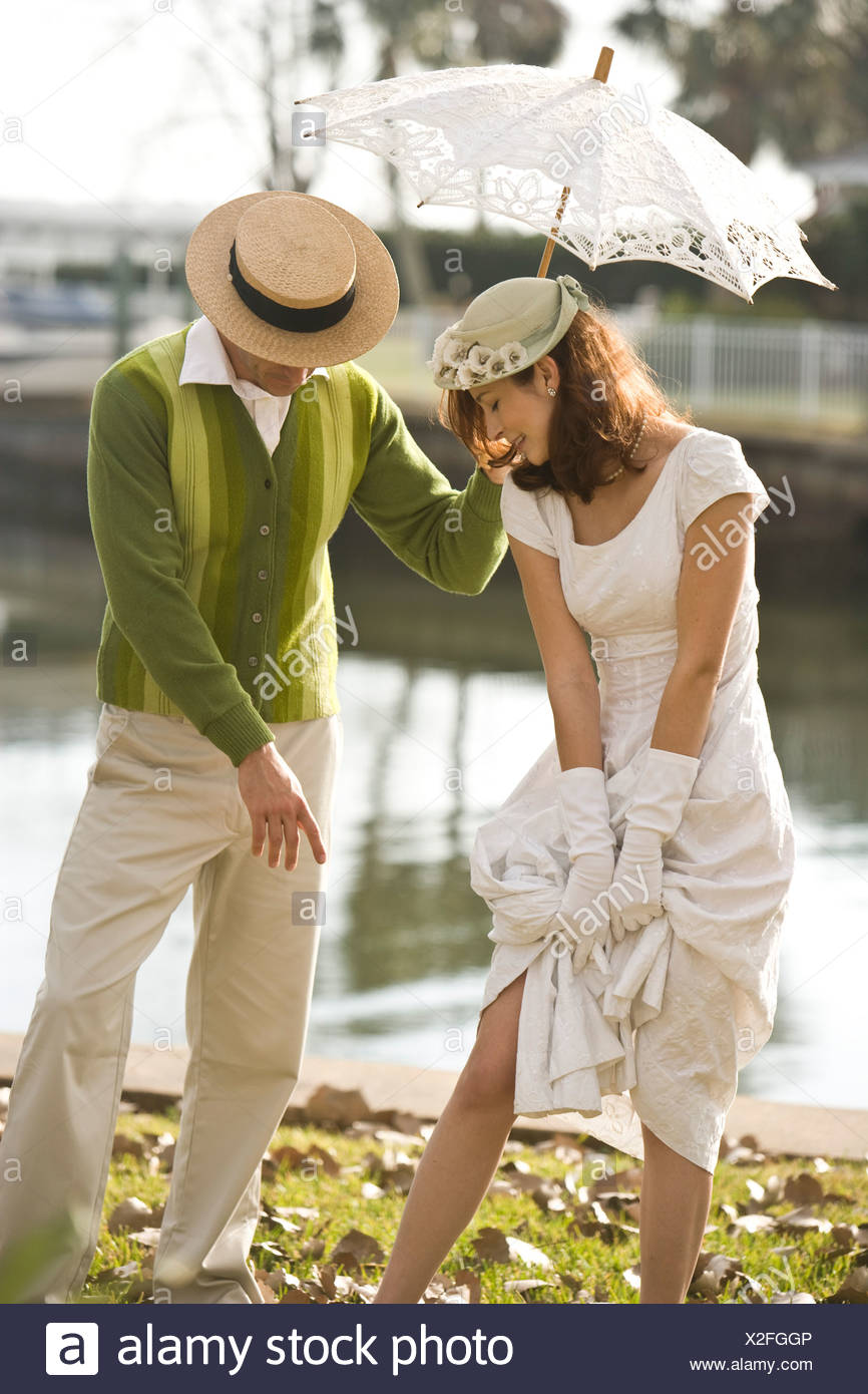 1920s Couple Standing High Resolution Stock Photography and Images - Alamy