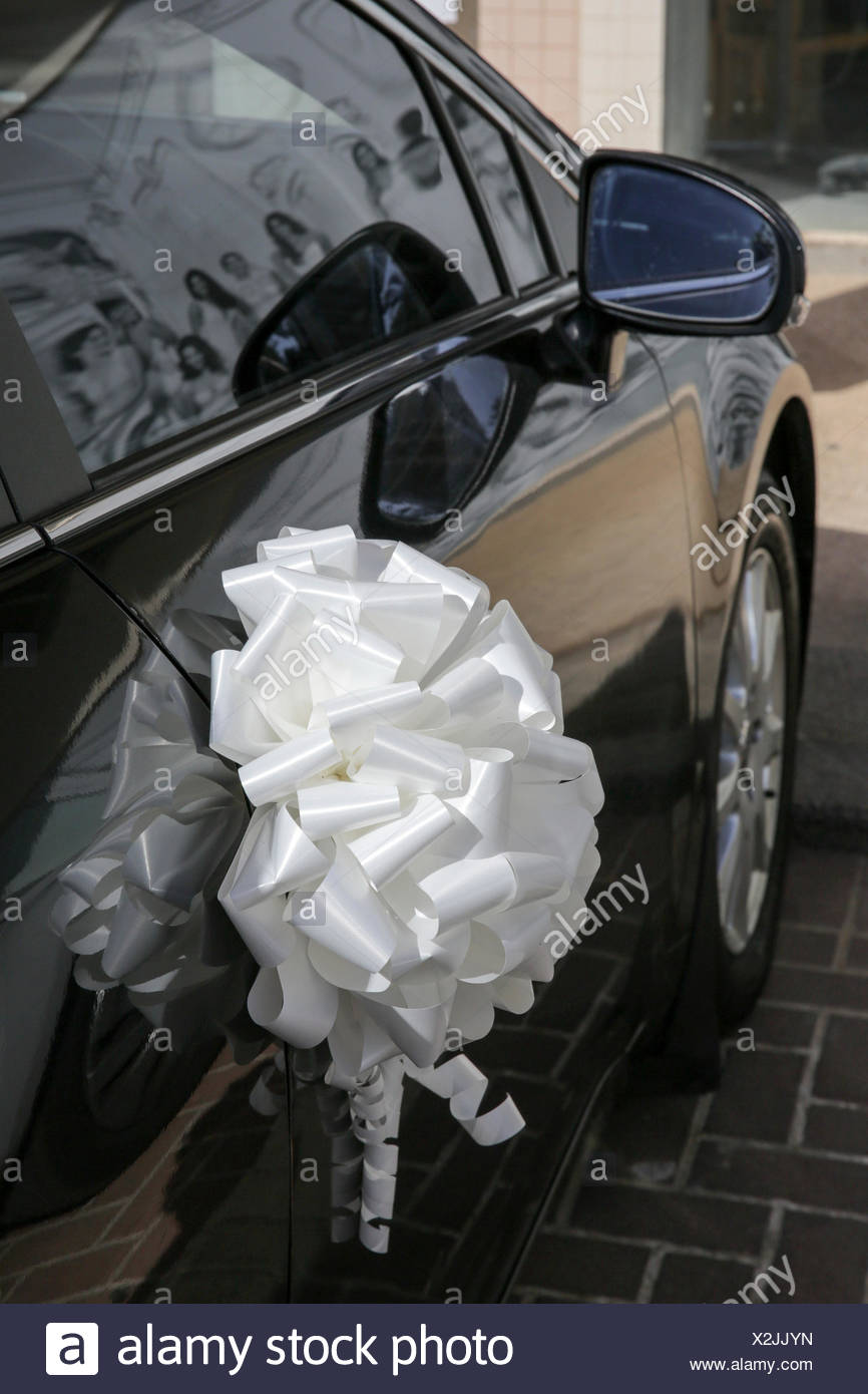 Wedding Car Decorations Stock Photos Wedding Car Decorations Stock