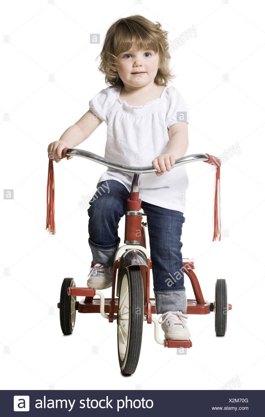 little girl tricycle