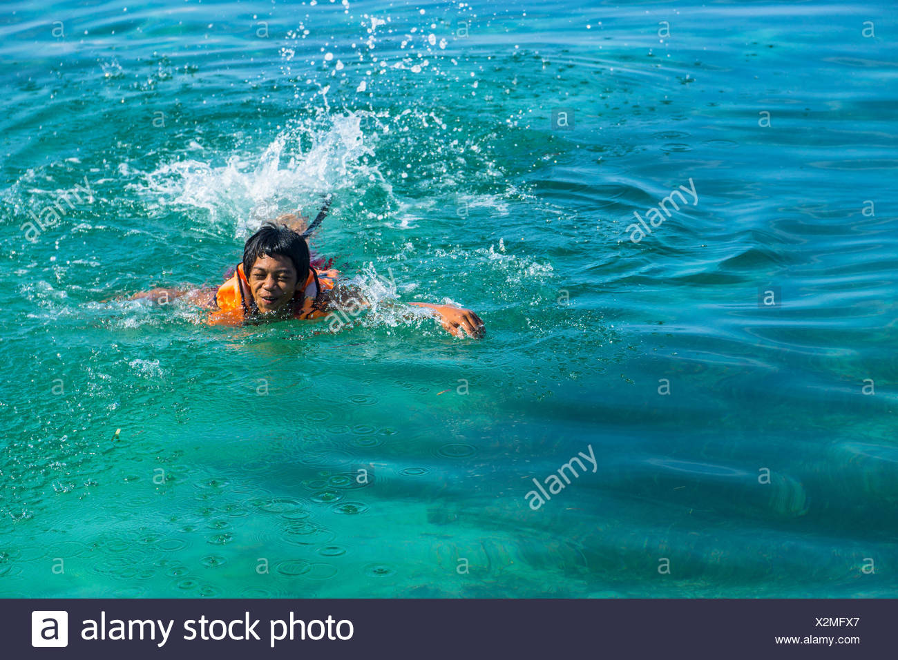 Wearing A Life Jacket High Resolution Stock Photography and Images Alamy