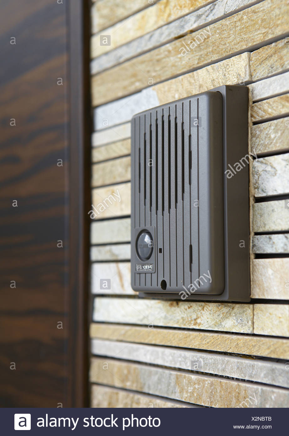 Intercom System Of A Front Door Stock Photo 277065499 Alamy
