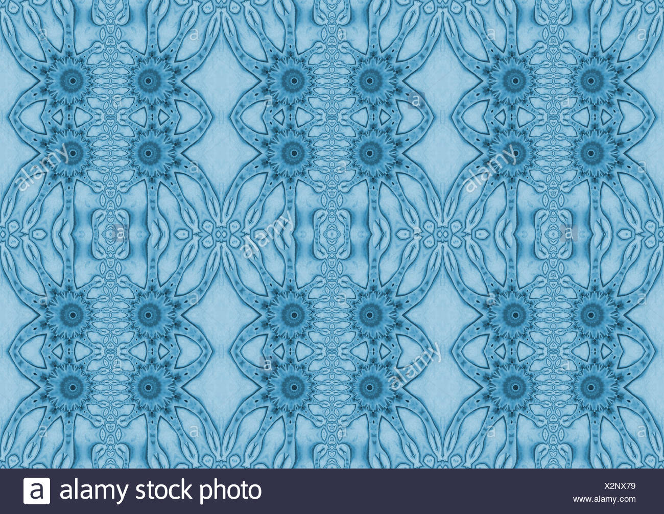 Abstract Seamless Plain Background Delicate And Ornate Floral