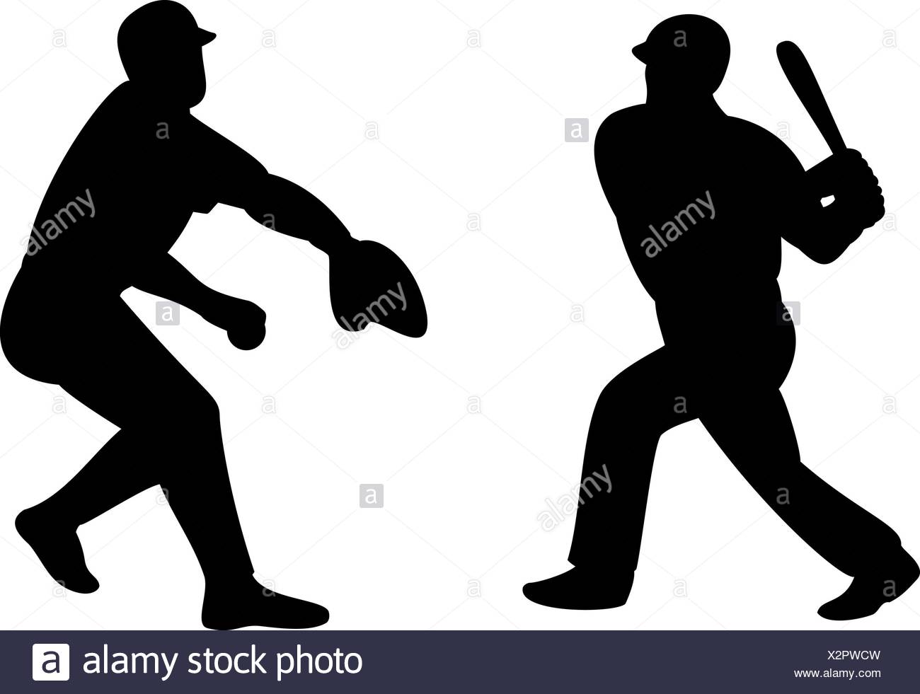 Baseball Player Black and White Stock Photos & Images Alamy