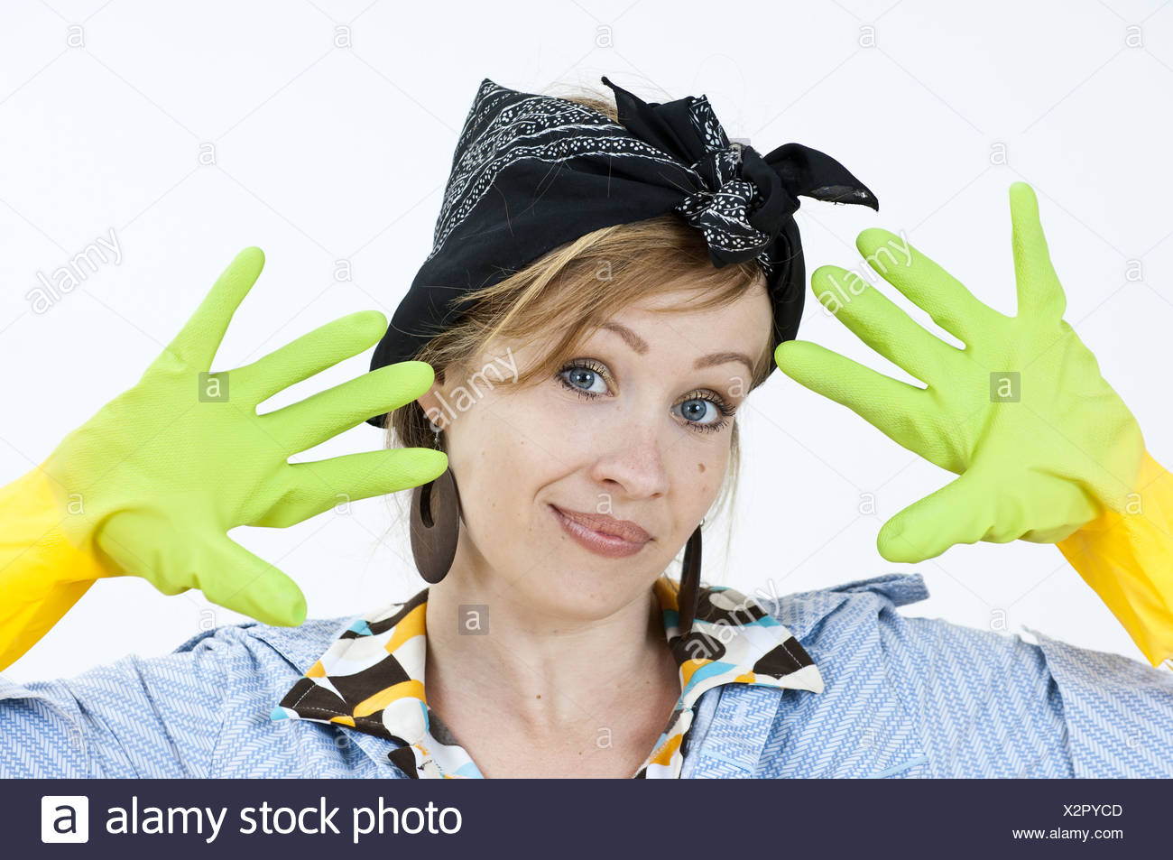 housewife rubber gloves