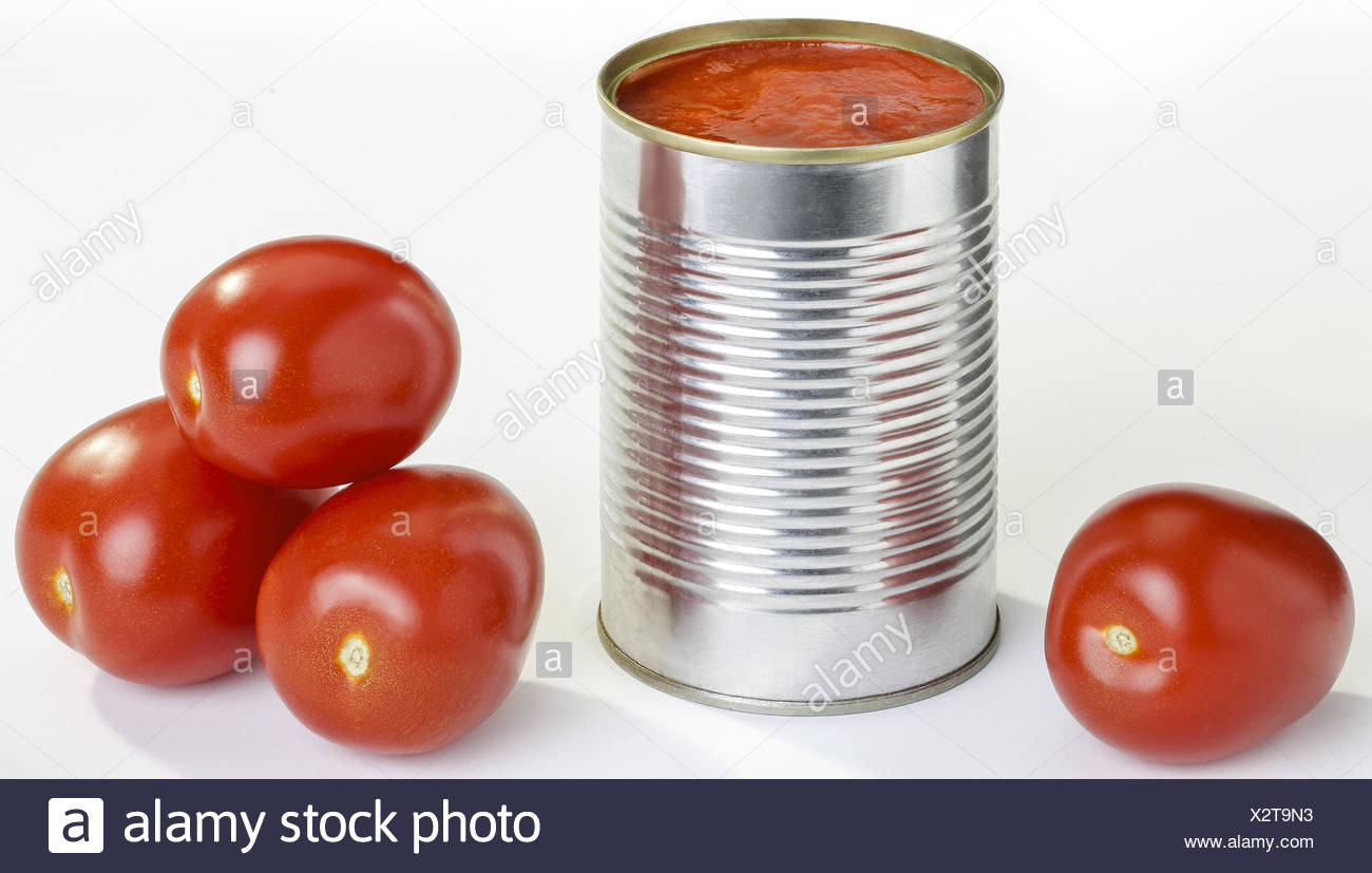 Tomaten In Der Dose Tomaten Stock Photo Alamy