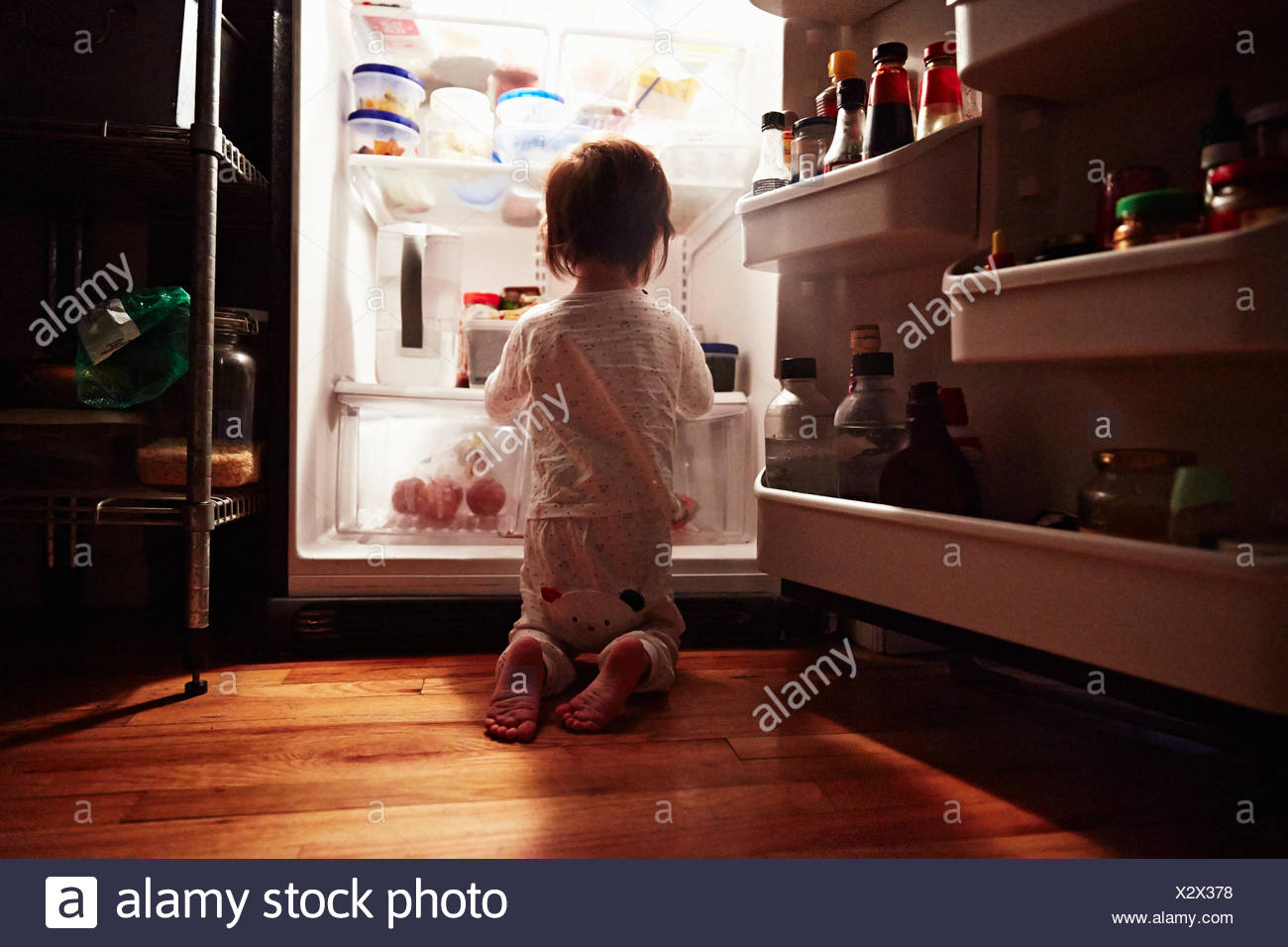 Open Door Refrigerator Stock Photos Open Door Refrigerator Stock