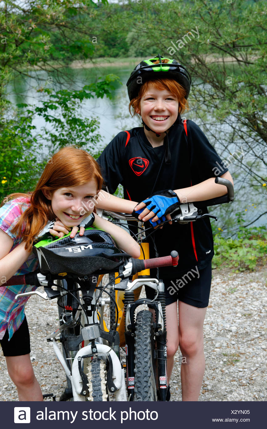 bikes and helmets