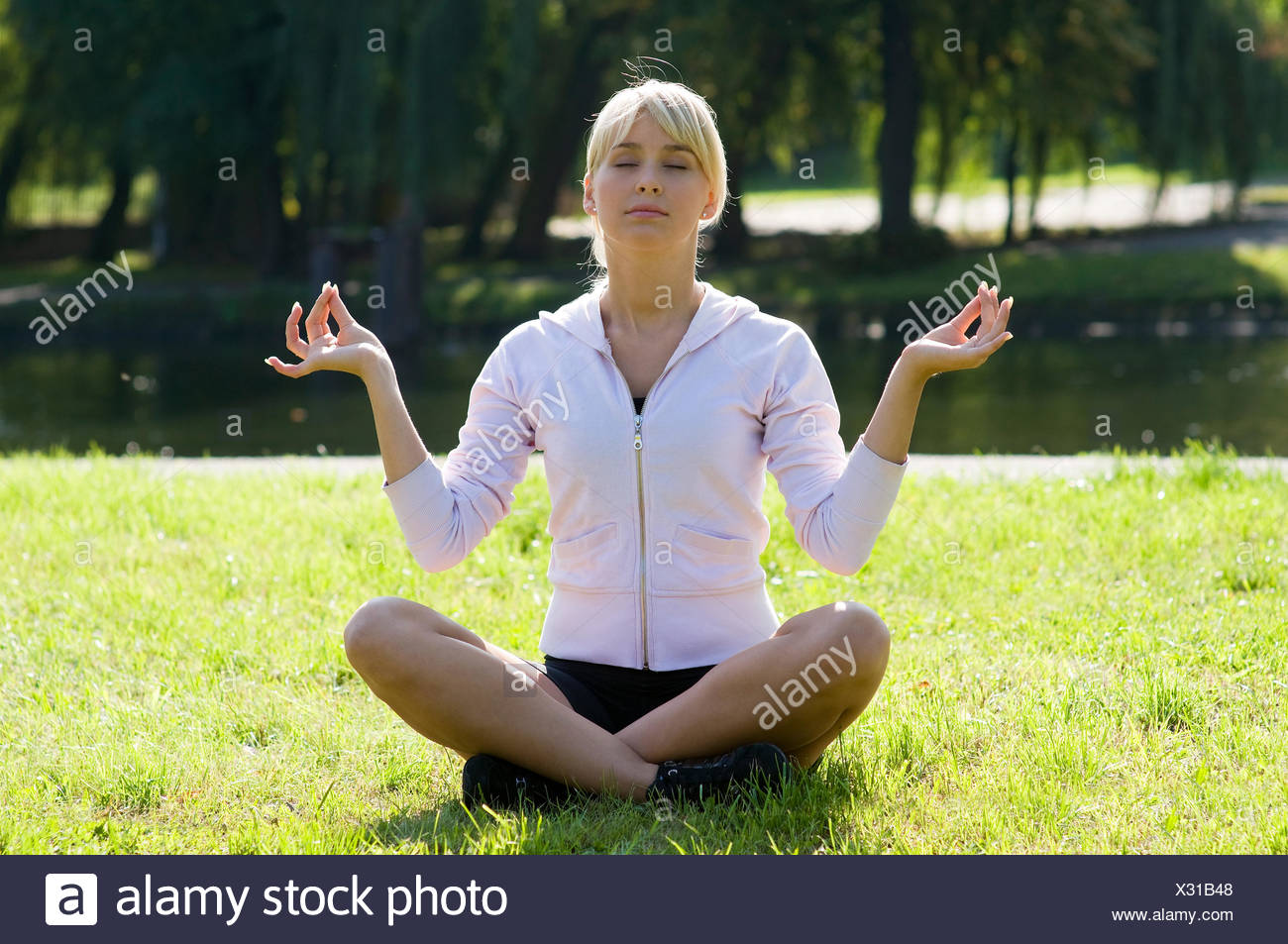 classic yoga pose Stock Photo - Alamy classic yoga pose Stock Photo - Alamy