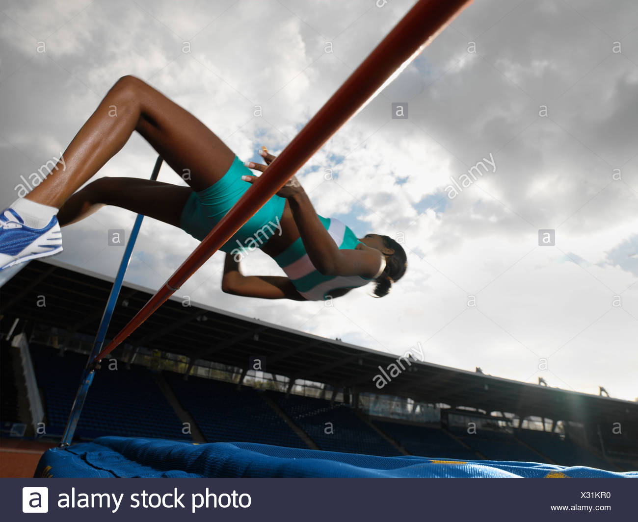 Female High Jumper High Resolution Stock Photography and Images Alamy