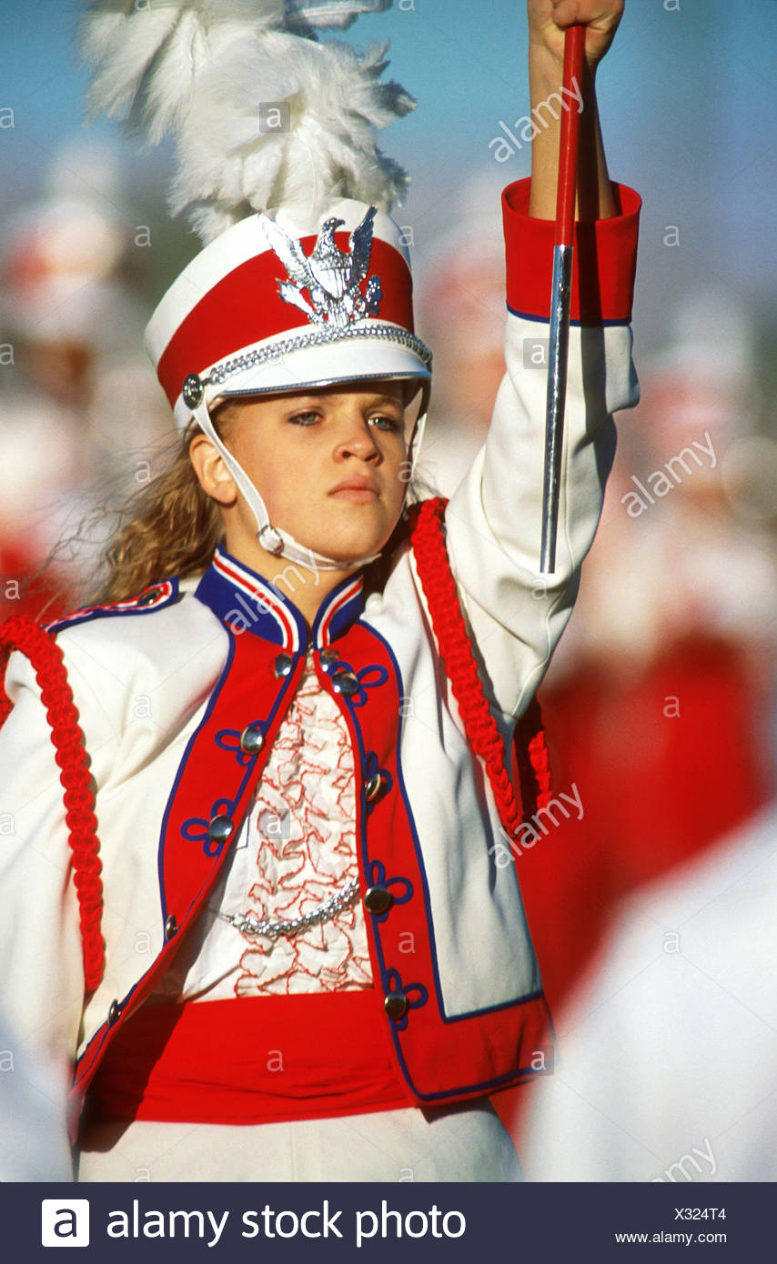 Drum Majorette Stock Photos & Drum Majorette Stock Images Alamy