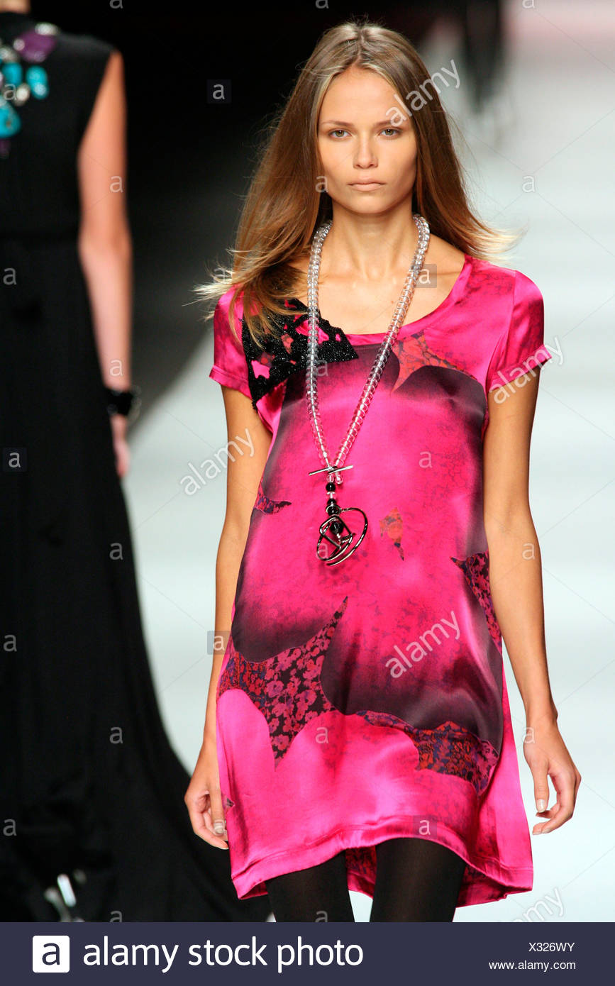 fuschia summer dress