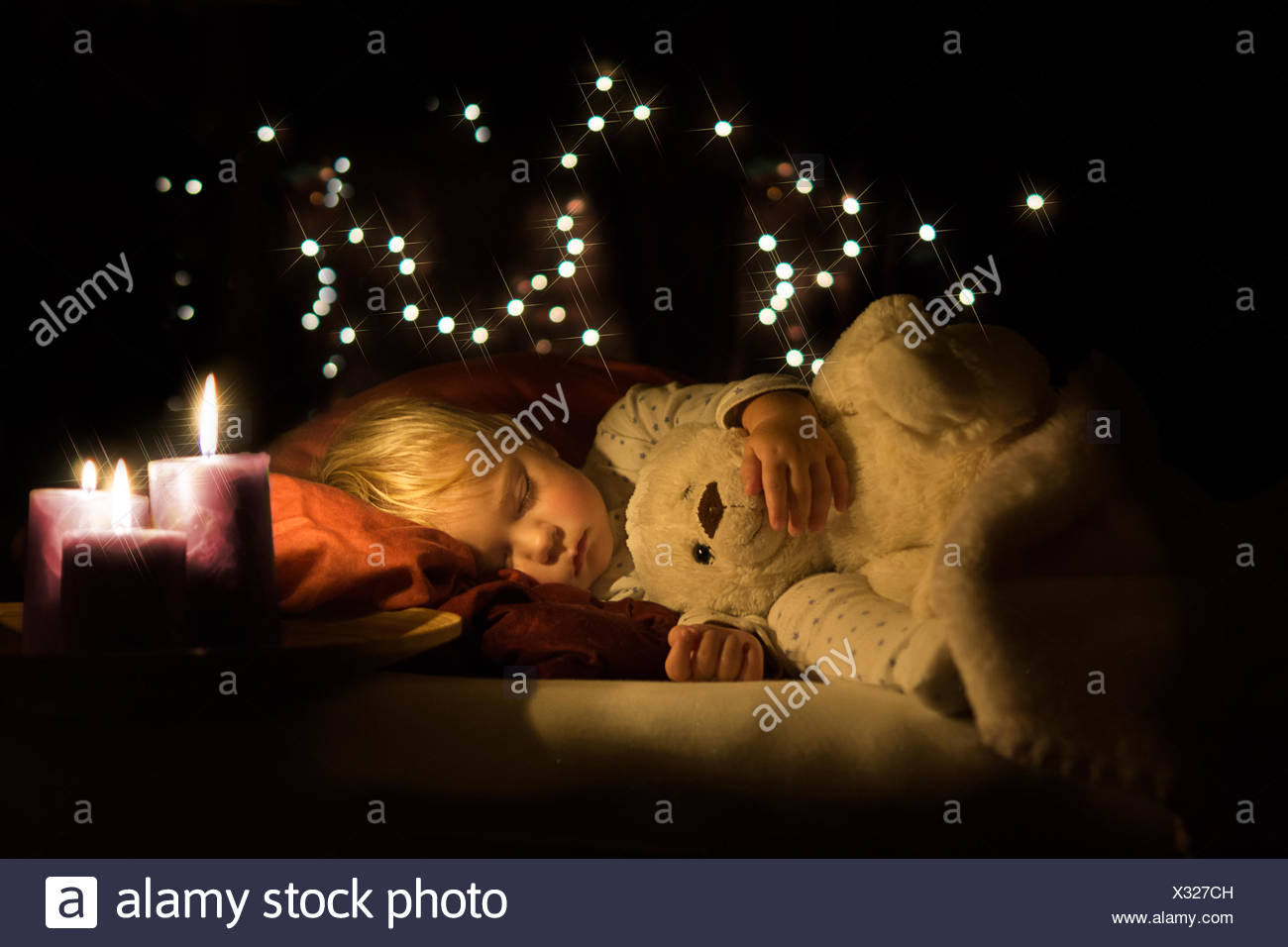 Candle Light Bedroom Stock Photos Candle Light Bedroom
