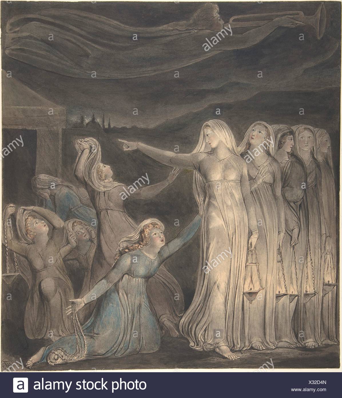 Die Trostende Jungfrau William Blake Richmond main image 1