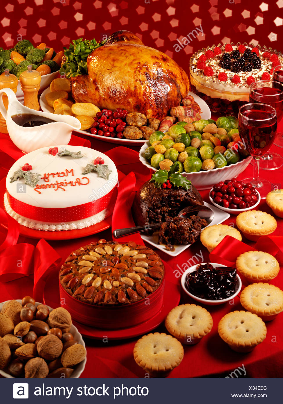 Christmas Turkey Pudding High Resolution Stock Photography and Images ...
