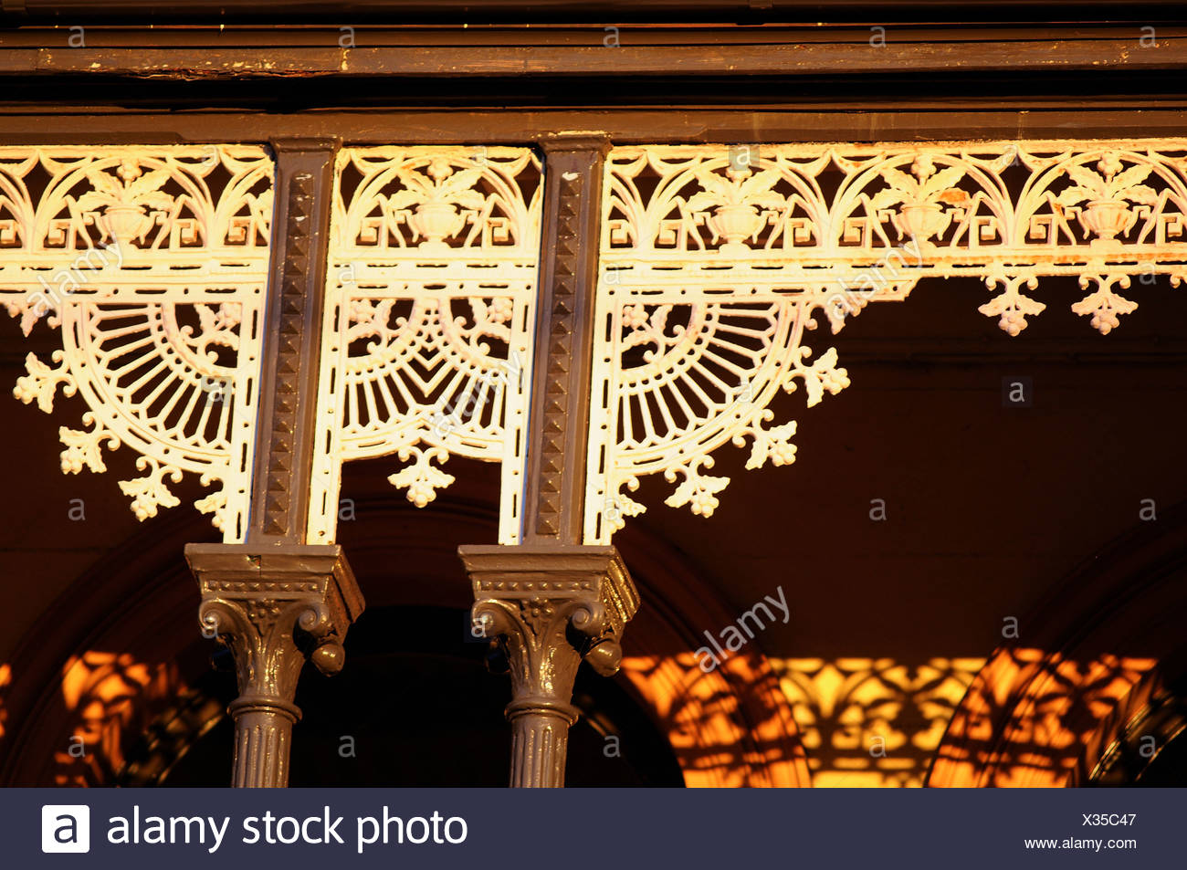 Victorian Iron Lacework High Resolution Stock Photography and Images