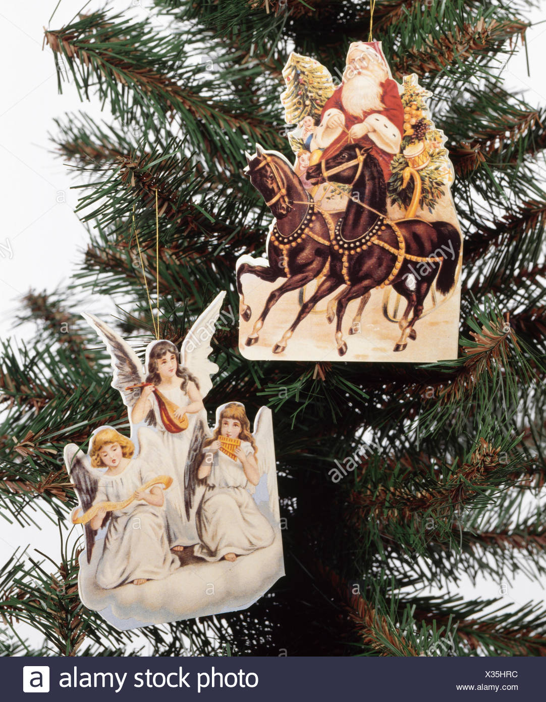 Victorian Christmas Decorations High Resolution Stock Photography and ...