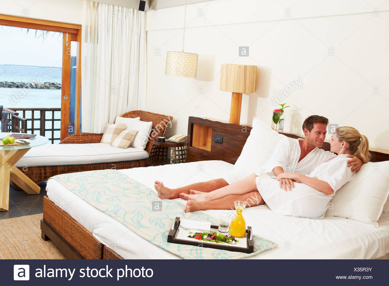 Relaxing In Hotel Room High Resolution Stock Photography and Images Alamy