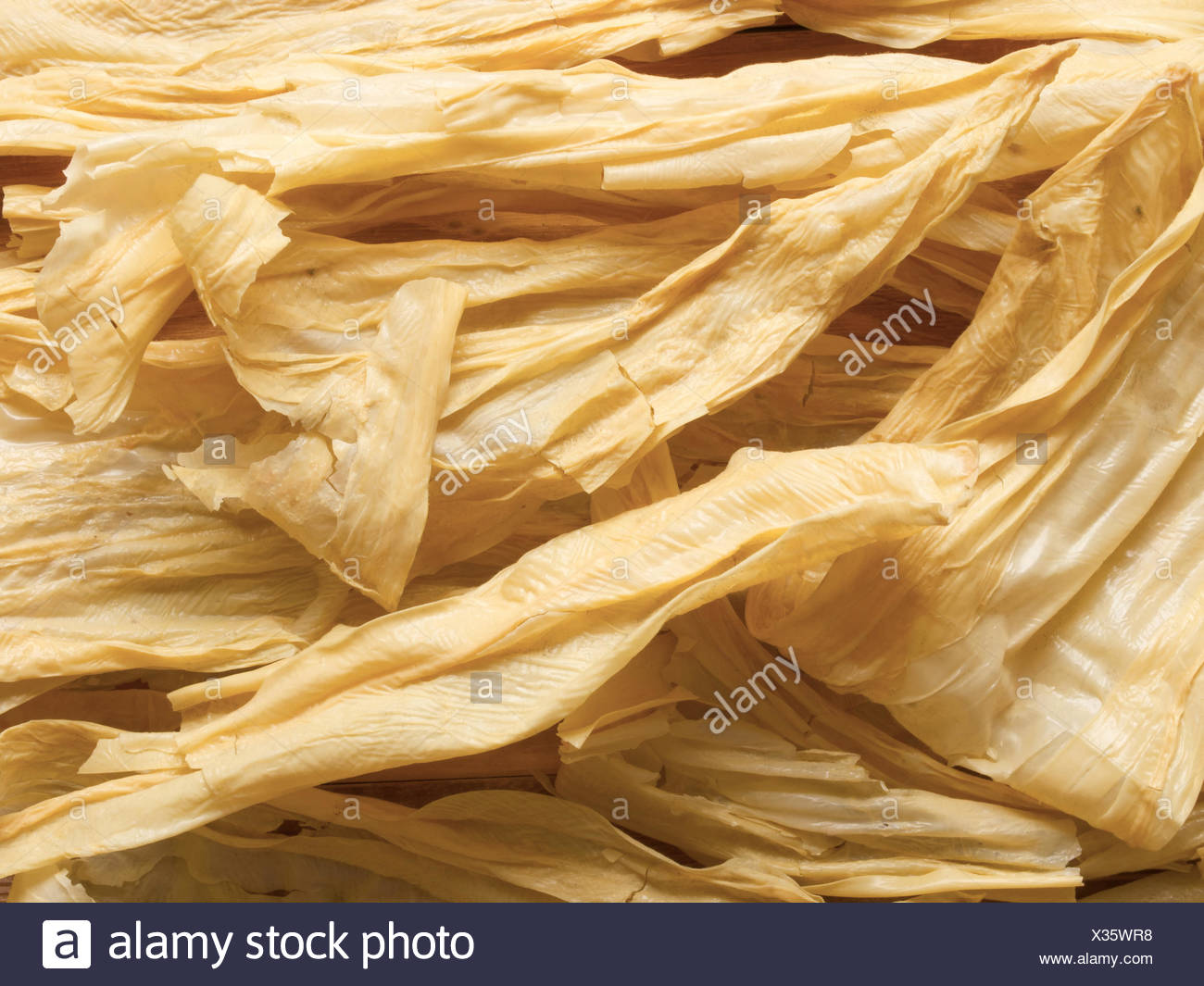 Bean Curd Skin High Resolution Stock Photography and Images Alamy