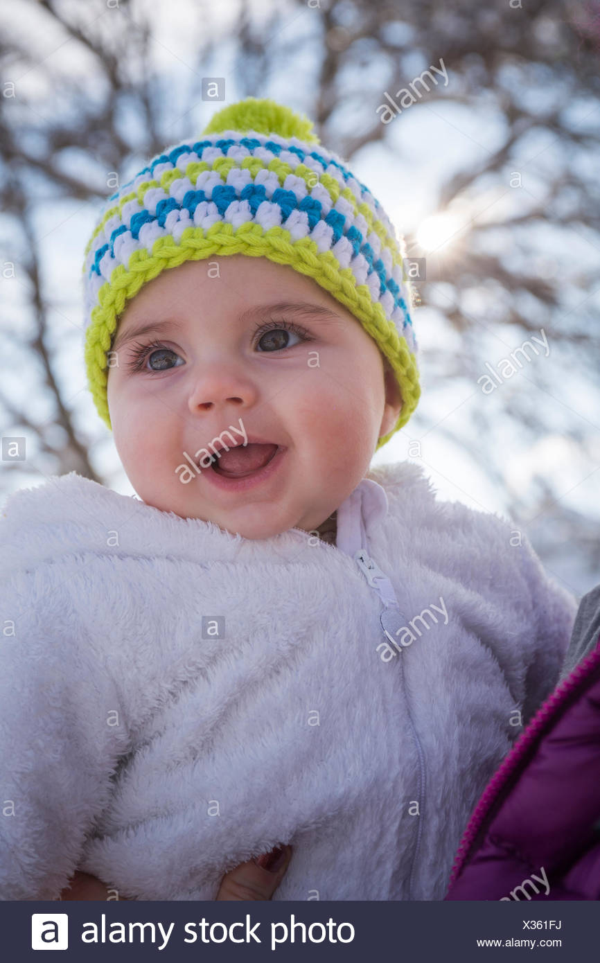 baby girl bobble hat