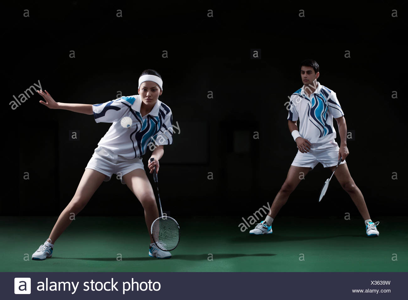 Badminton Racket Shuttlecock Hitting High Resolution Stock Photography and Images Alamy