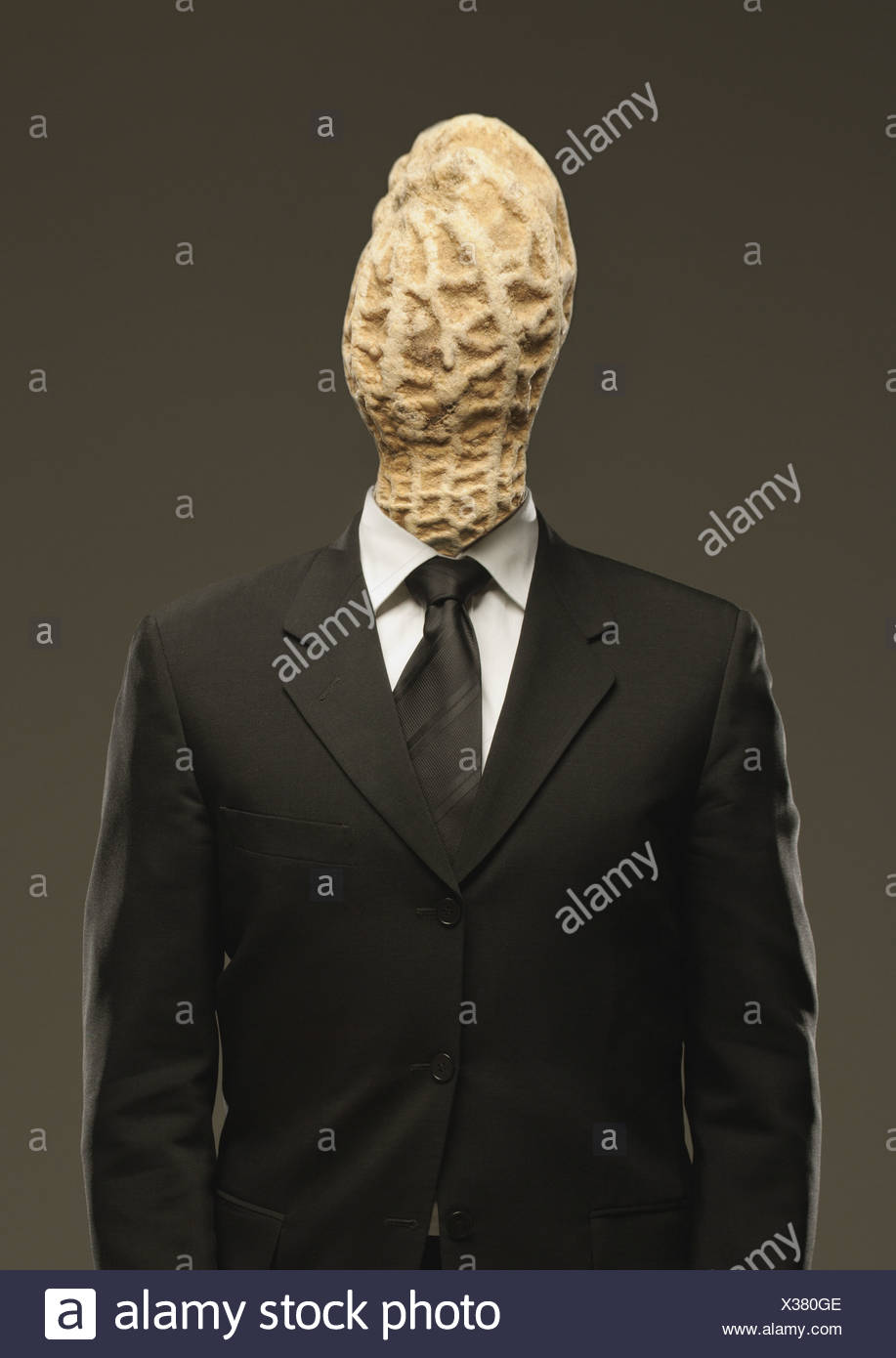 Peanut head Stock Photo Alamy