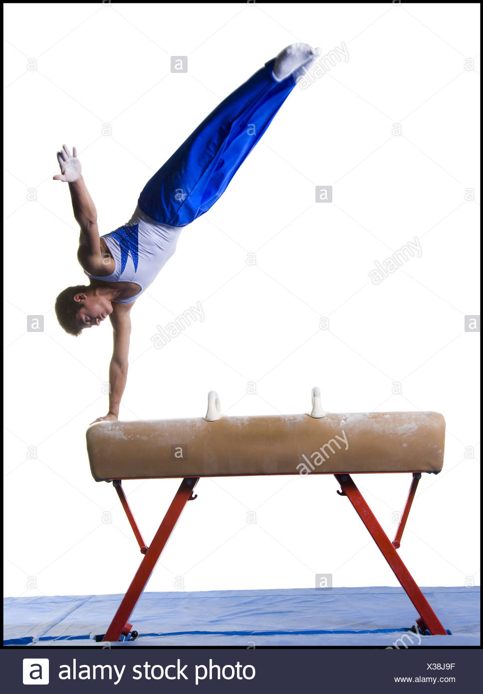 Gymnastics Vault Male High Resolution Stock Photography and Images - Alamy