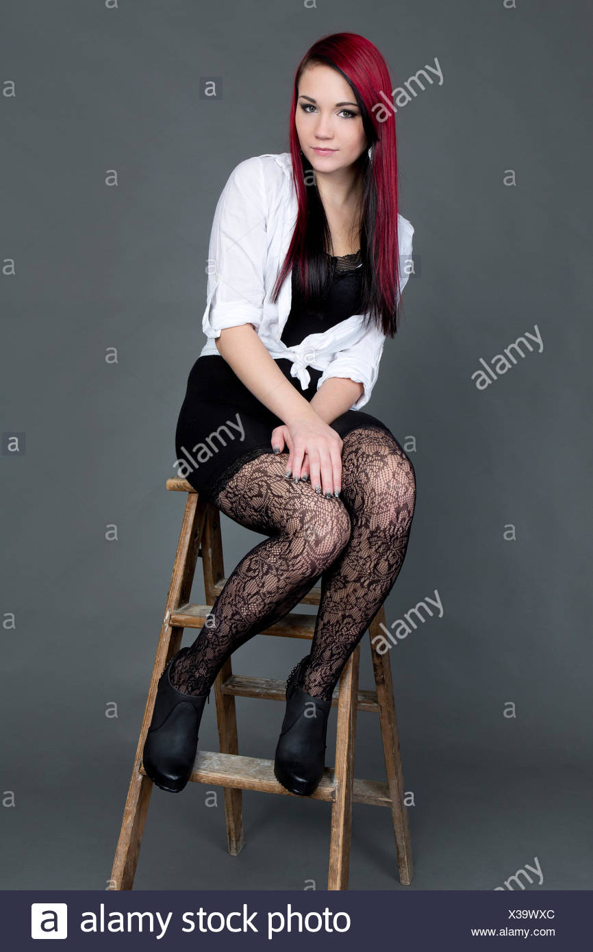 Page 2 - Short Skirt And High Heels High Resolution Stock Photography ...