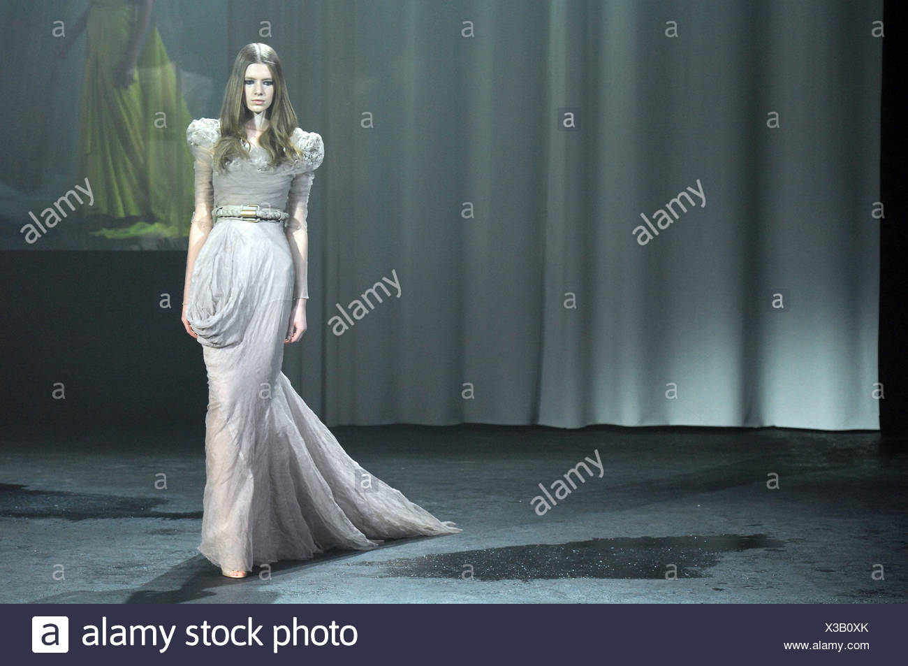 Givenchy Paris Haute Couture Spring Summer Model Alyona Osmanova