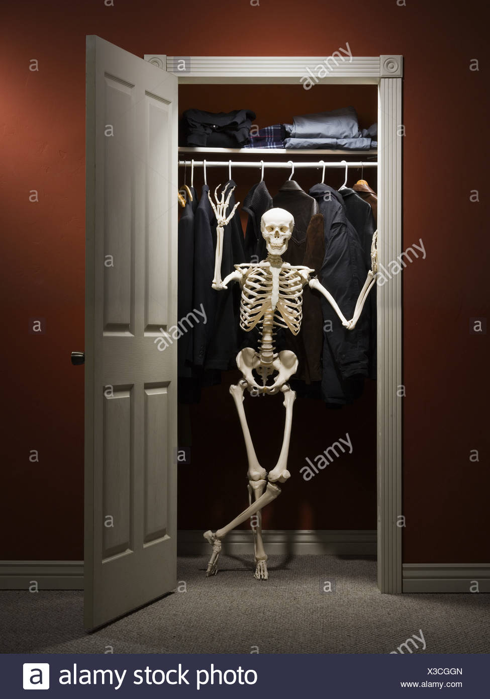 Skeleton In Closet Stock Photos Skeleton In Closet Stock Images