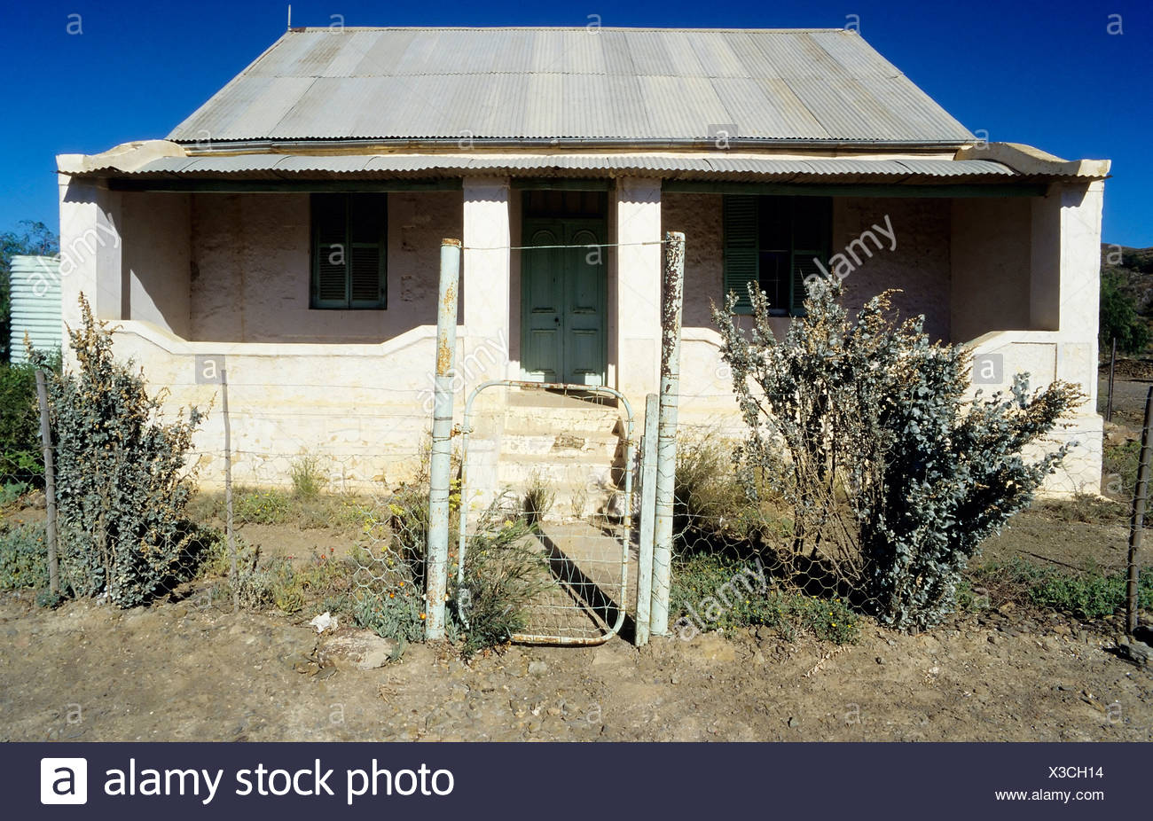 Corrugated Iron House South Africa Stock Photos & Corrugated Iron House