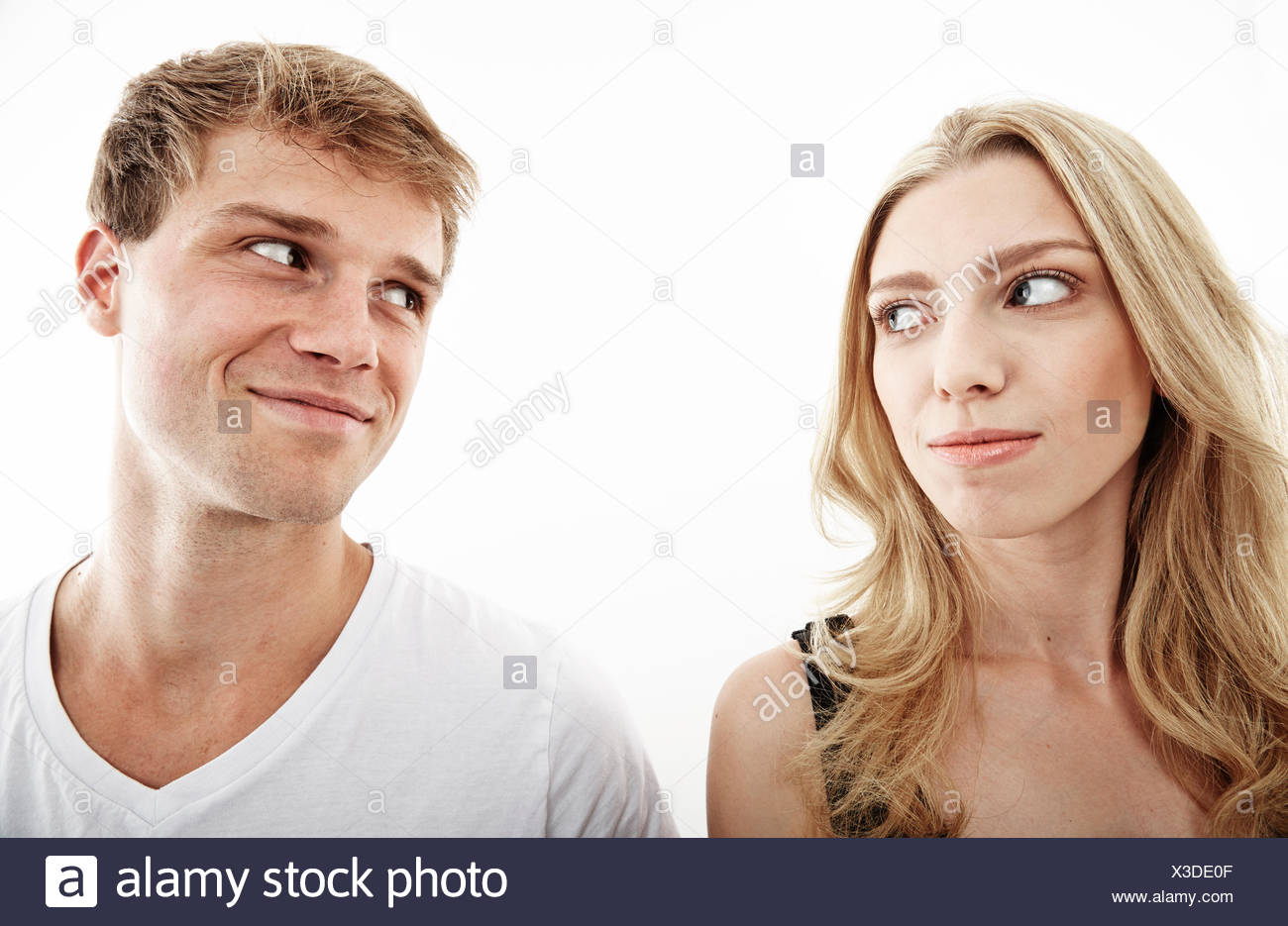 Couple Looking Each Other High Resolution Stock Photography and Images ...