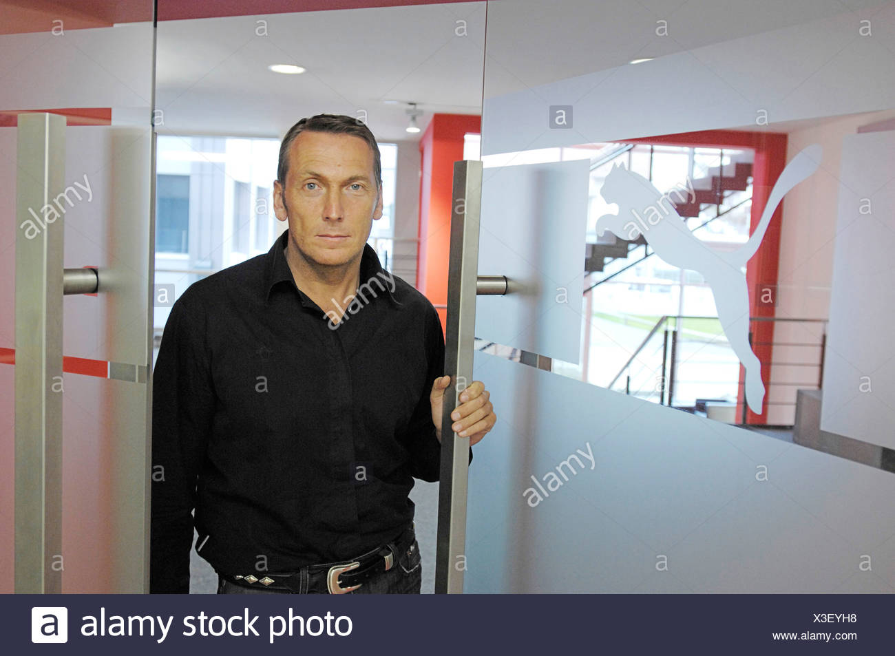 PUMA AG Rudolf Dassler Sport, Herzogenaurach - Interview Jochen Zeitz, CEO Stock Photo - Alamy