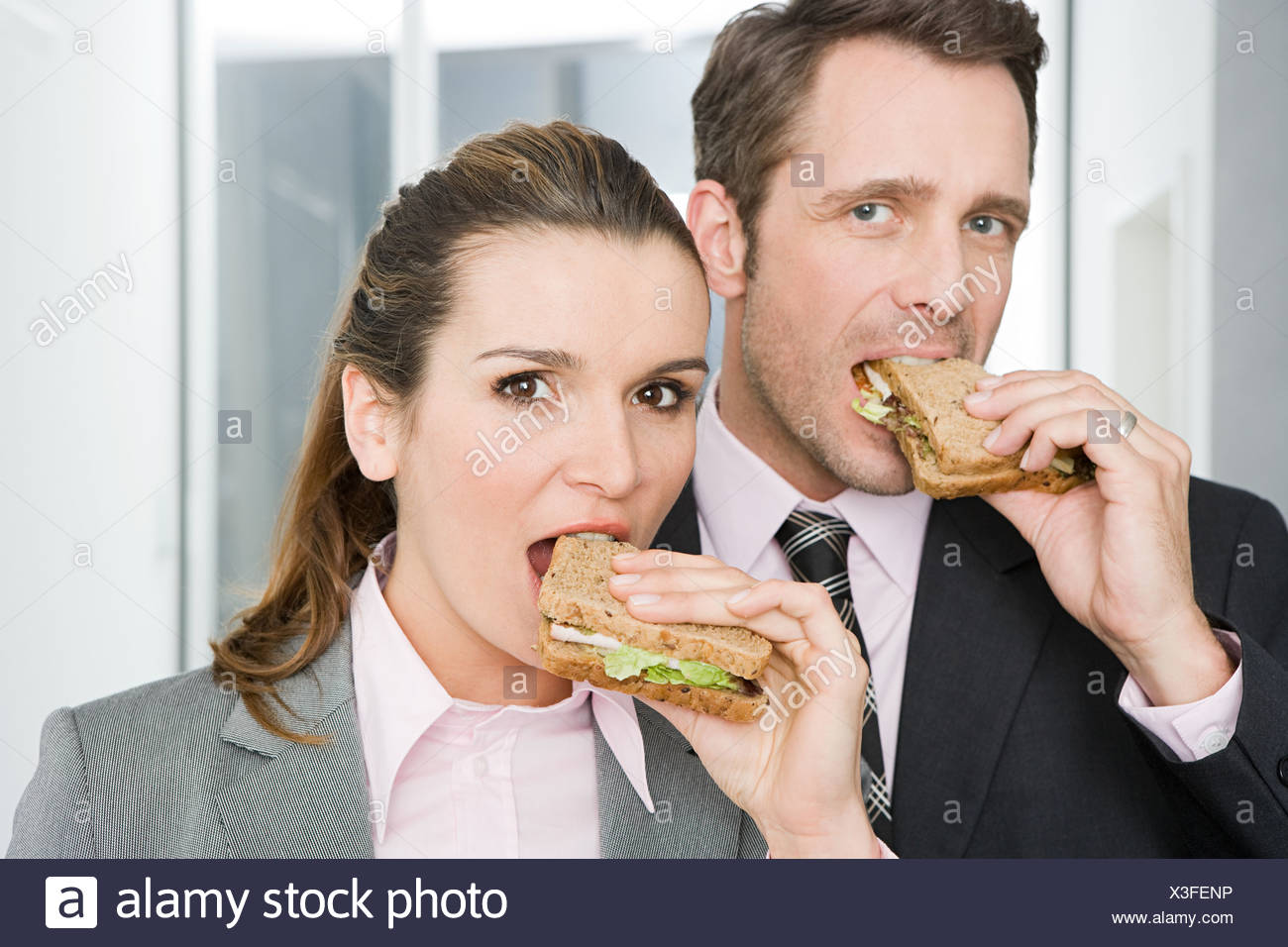 Stock Photo Eating Sandwich