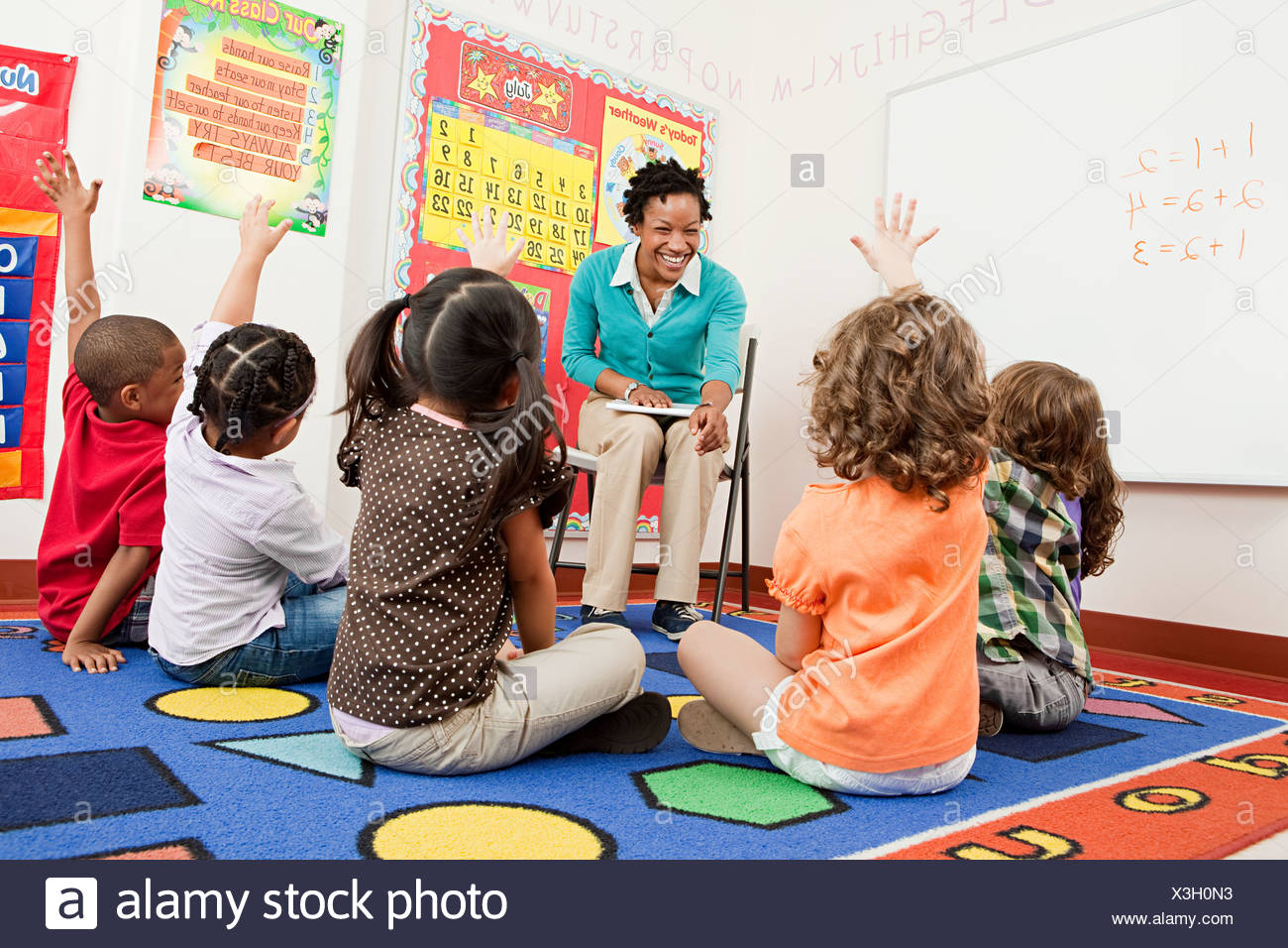 Preschool Teacher Student High Resolution Stock Photography and Images Preschool Teacher Student High Resolution Stock Photography and Images
