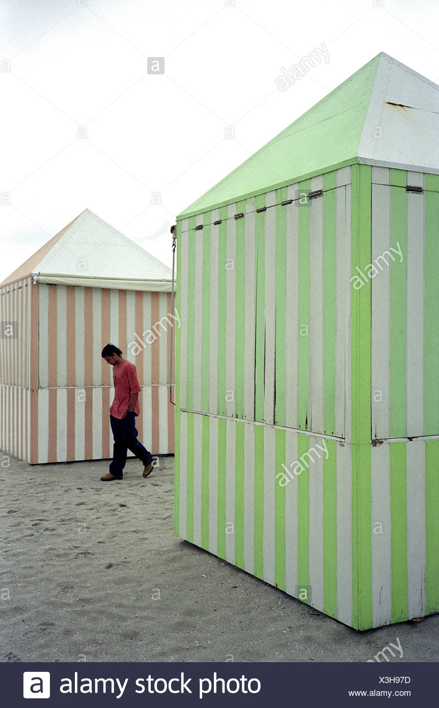 The Usa Florida Miami Beach Beach Small House Stroller Sadly