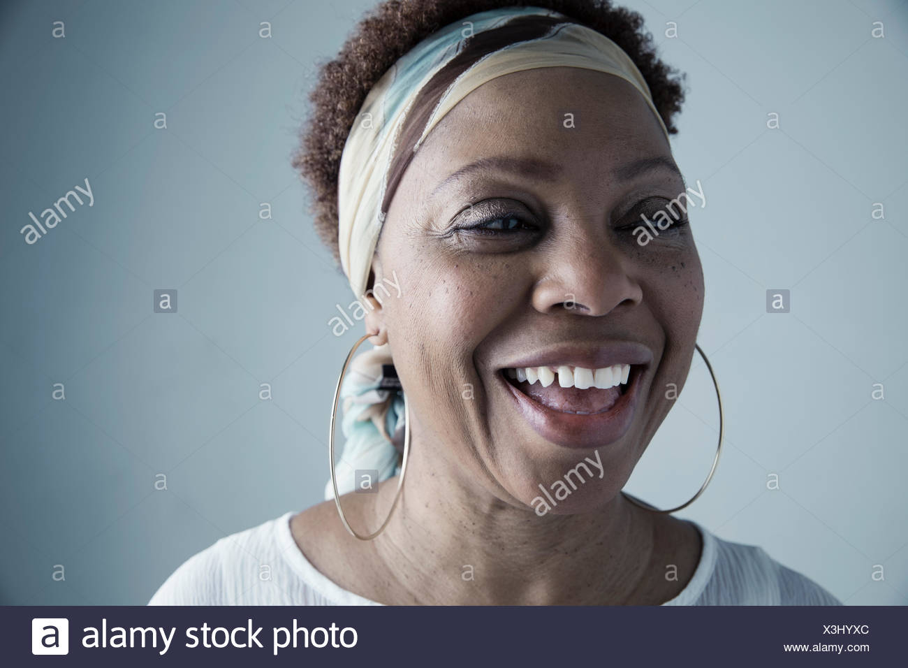 Large Hoop Earrings Stock Photos & Large Hoop Earrings Stock Images - Alamy