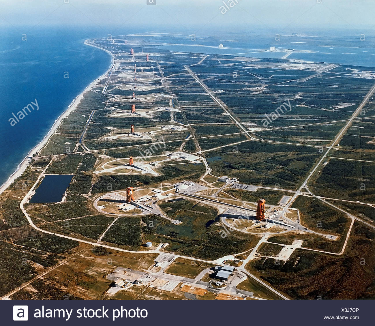 Cape Canaveral Aerial View