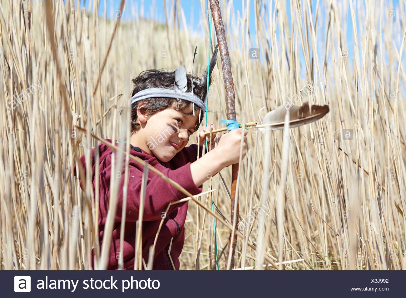 With Bow And Arrow High Resolution Stock Photography and Images - Alamy