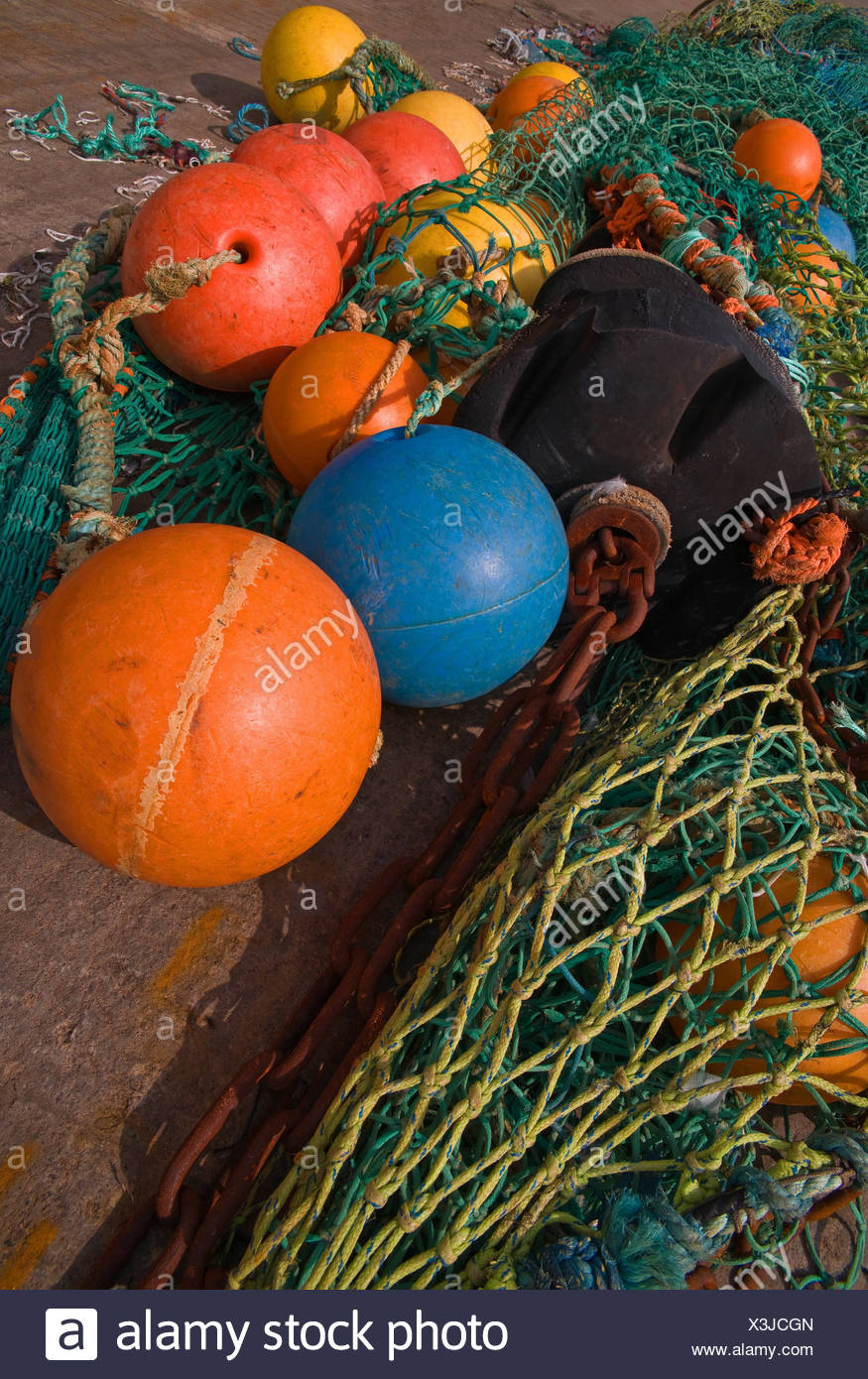 Fishing Nets And Buoys High Resolution Stock Photography and Images Alamy