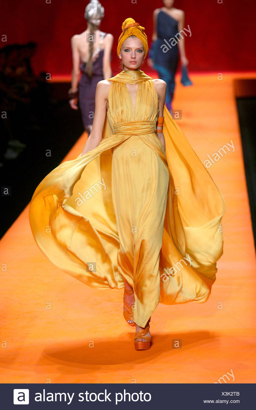 hermes orange dress