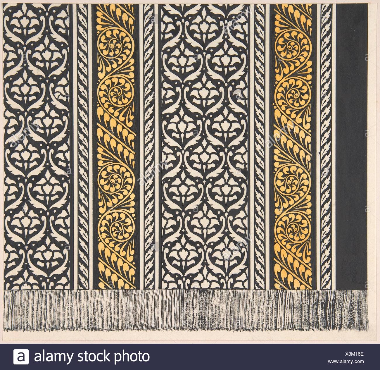 Design Drawing Artist Christopher Dresser British Glasgow
