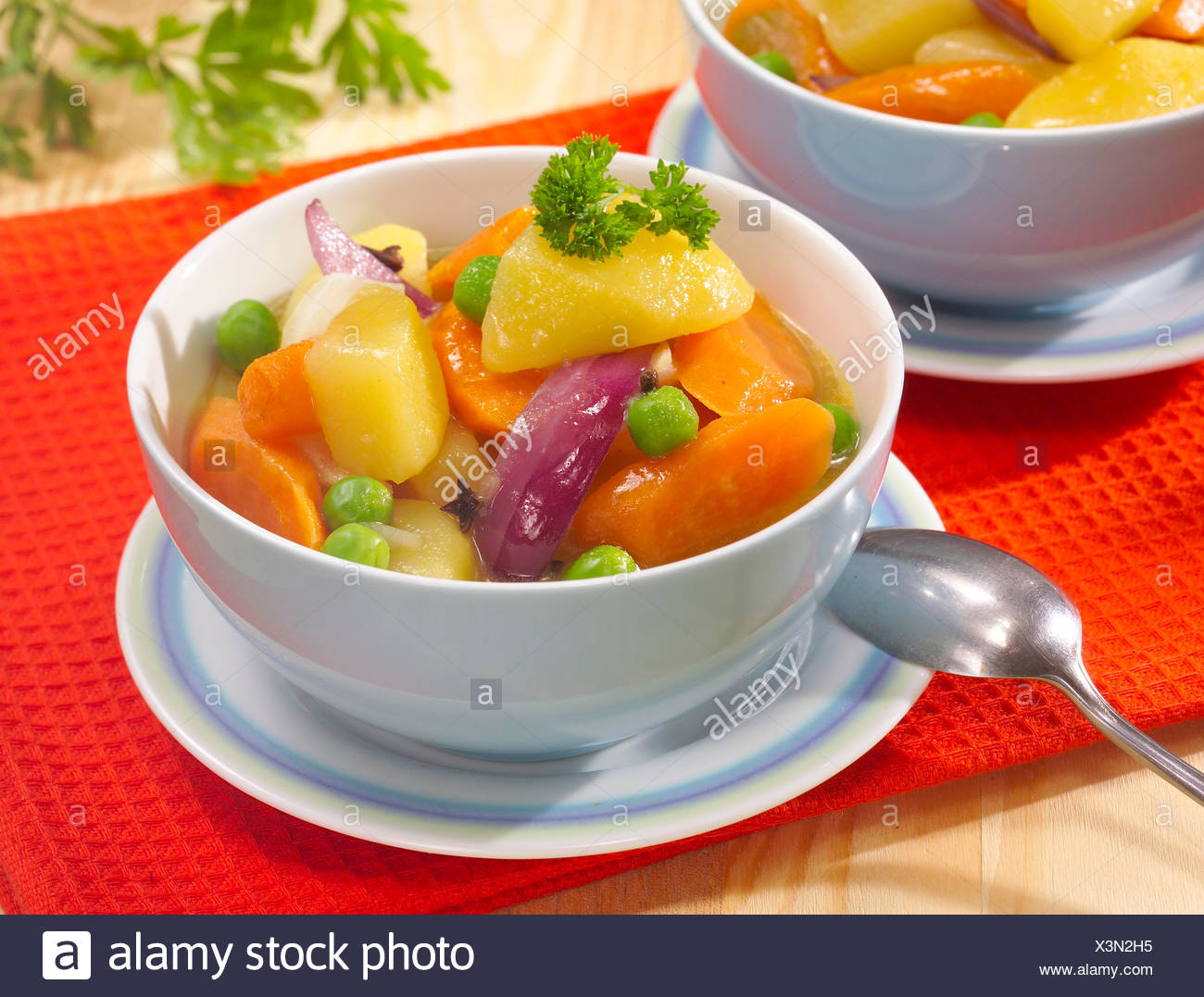Potato Ragout Stock Photo Alamy