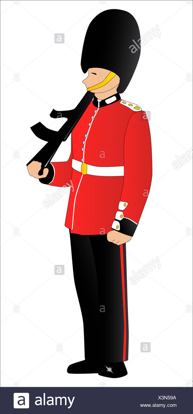 British Royal Guard Cut Out Stock Images & Pictures - Alamy