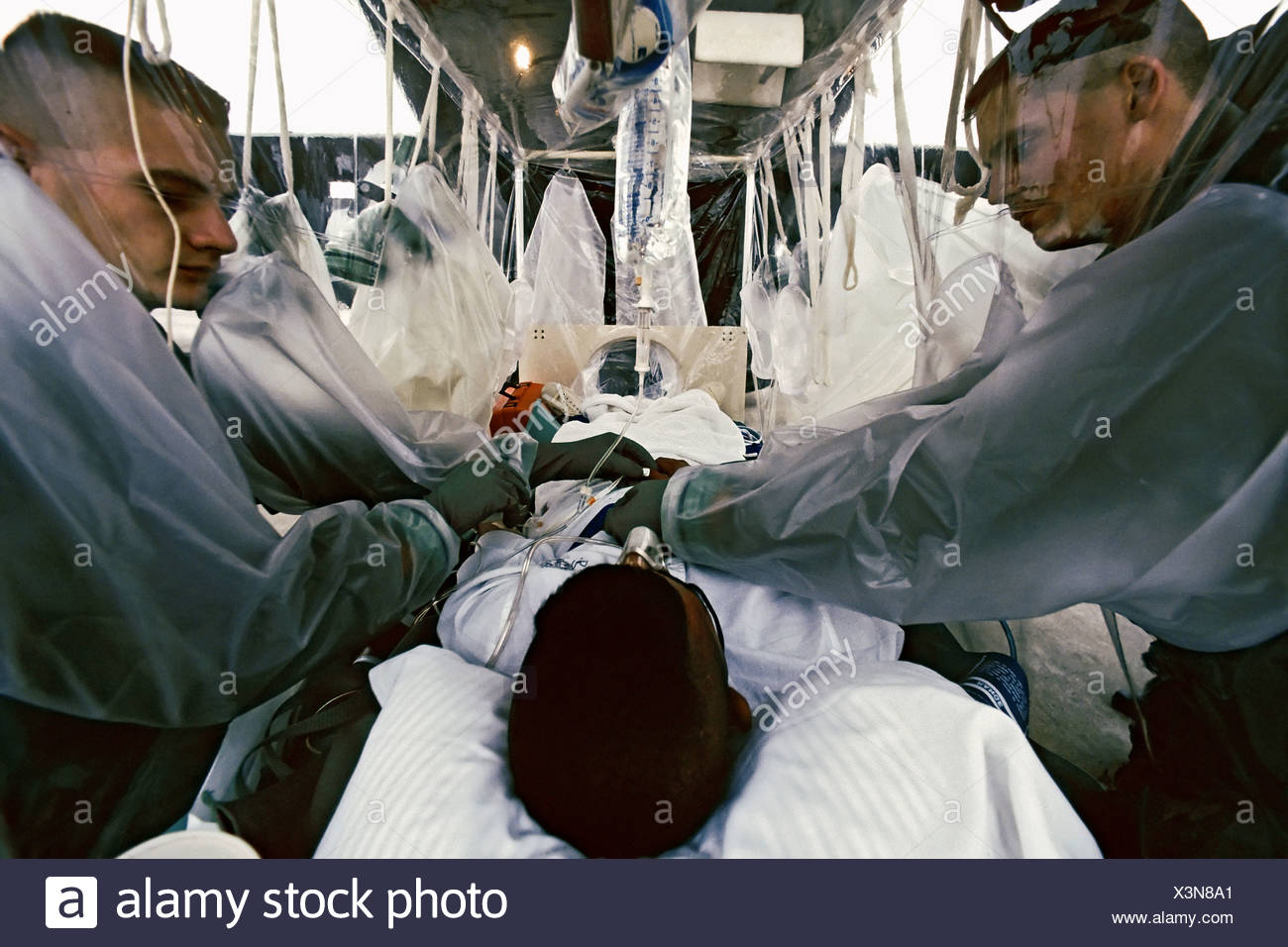 Emergency response team for highly infectious diseases