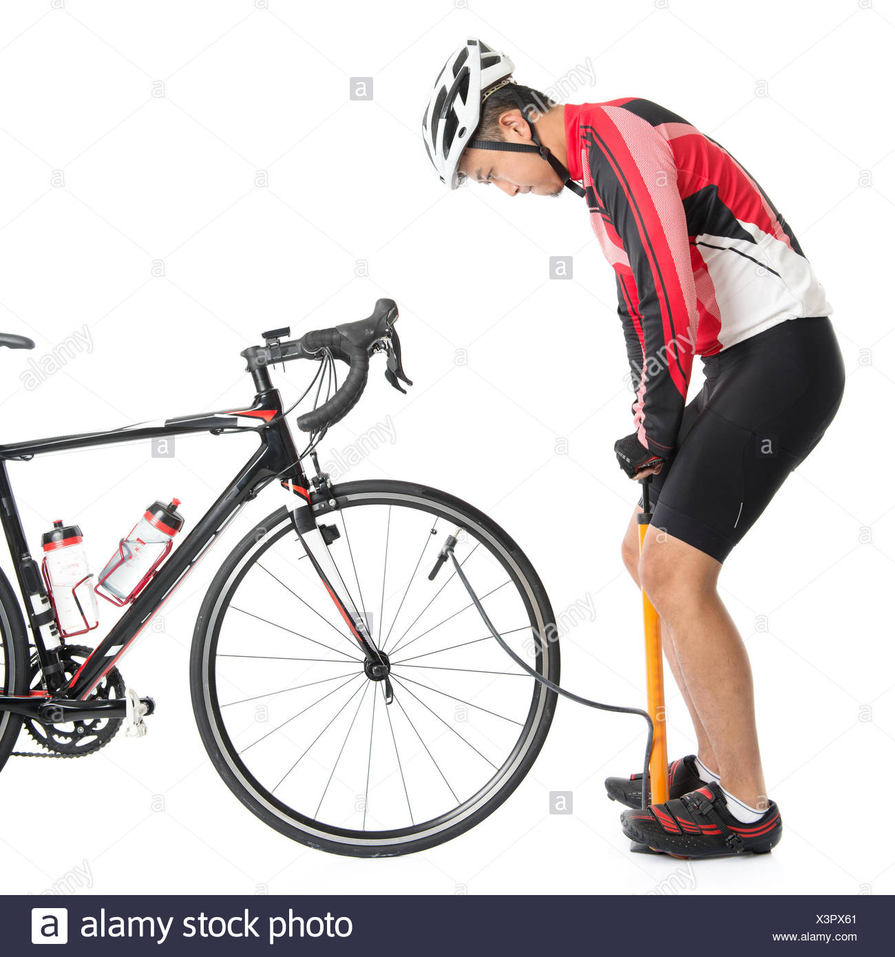 air pump for bicycle tires