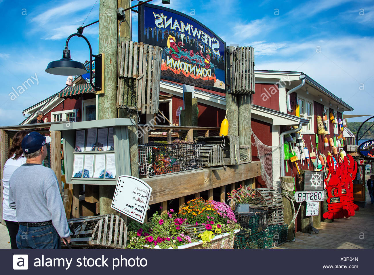 Bar Harbor Maine Lobster High Resolution Stock Photography and Images