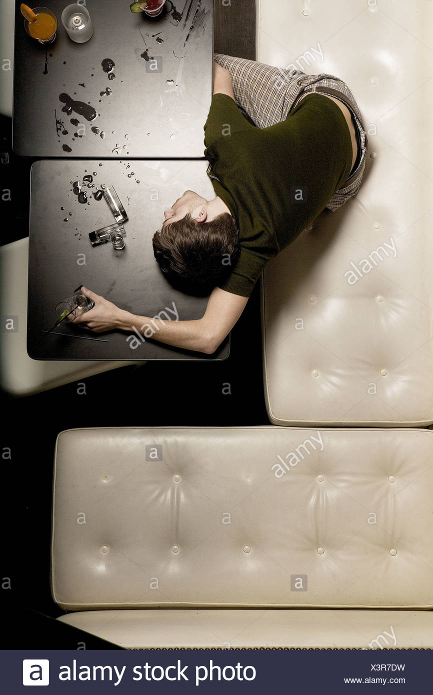 Man Passed Out Drunk Stock Photos Man Passed Out Drunk Stock