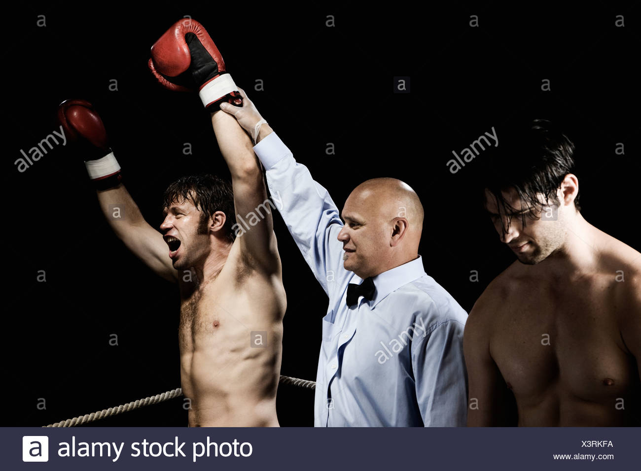 Boxing Boxer Boxers Victory High Resolution Stock Photography and