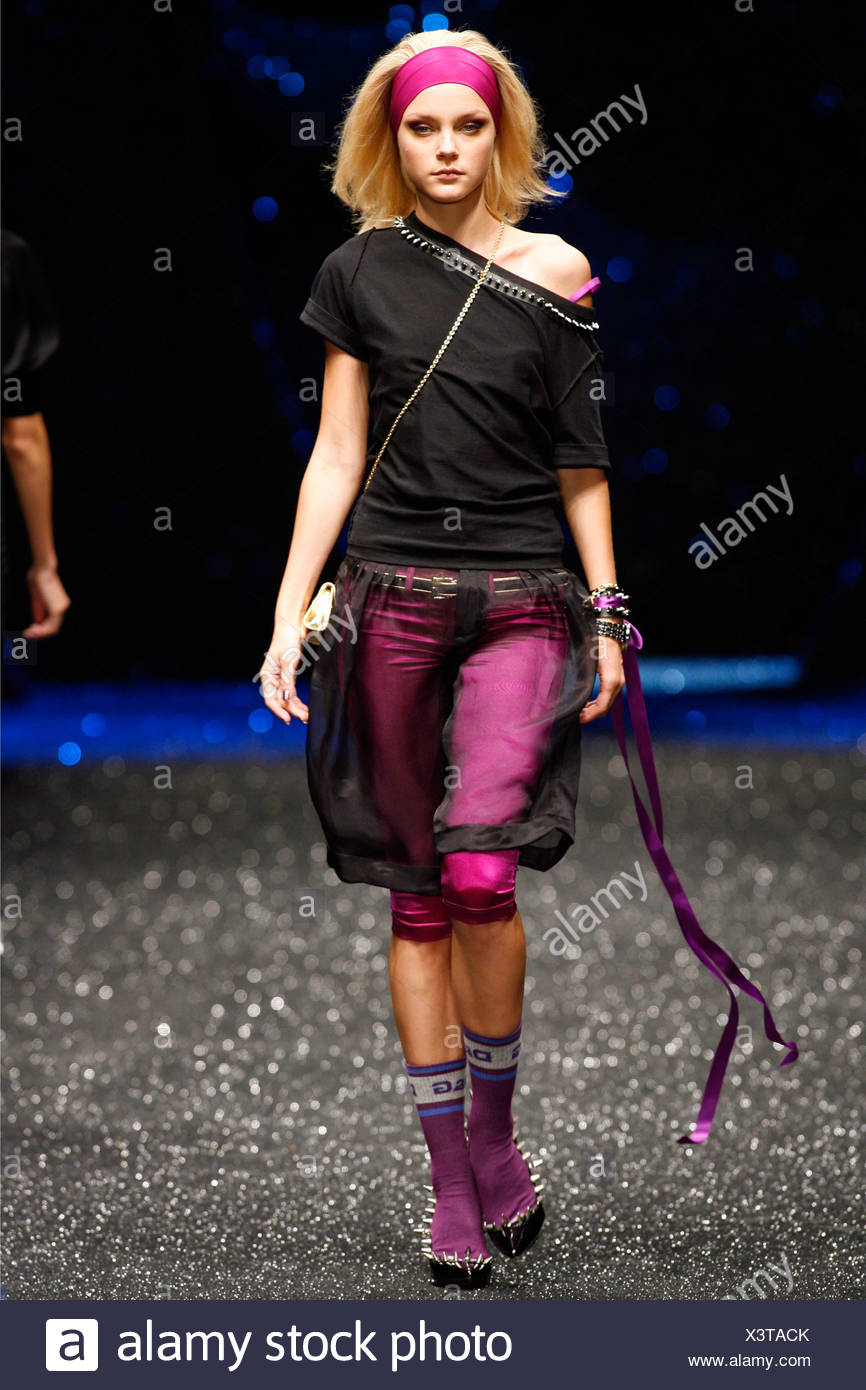 Dolce And Gabbana Milan Ready To Wear Spring Summer American Model
